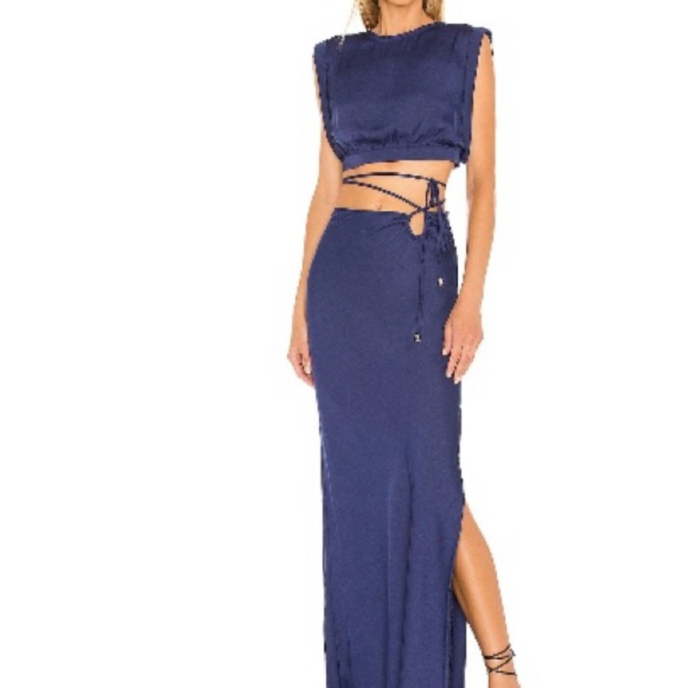 FP Movement by Free People Navy Maxi Dress